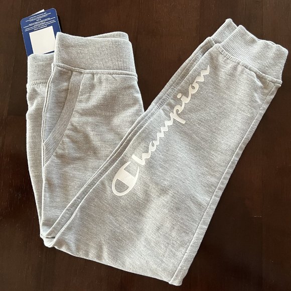 NWT Girls Champion Grey Joggers SZ 6 - Picture 3 of 6